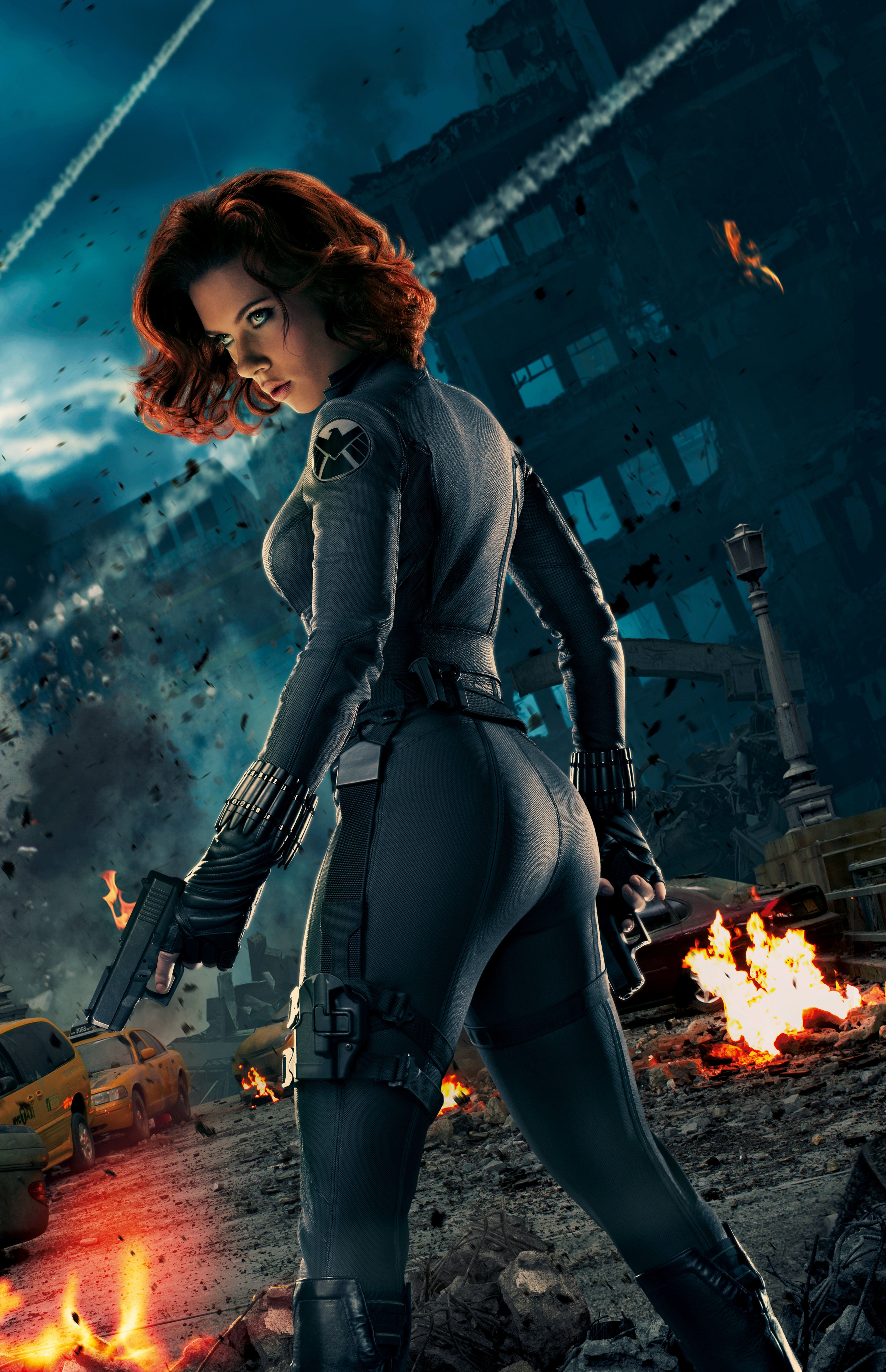 Scarlett Johansson Black Widow Wallpaper