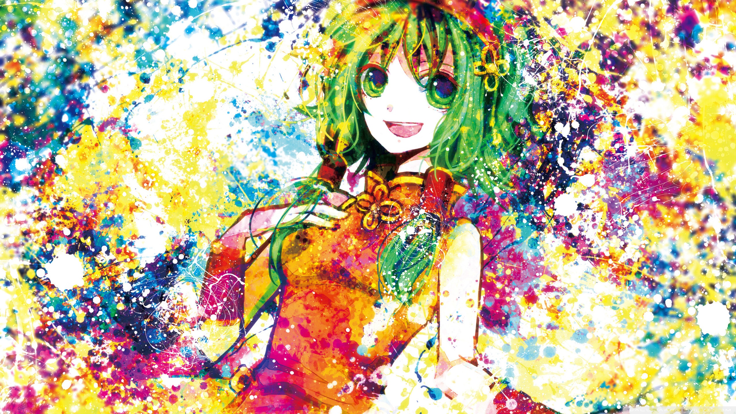 Anime Girl Colorful 4k HD Desktop Wallpaper For Ultra Tv