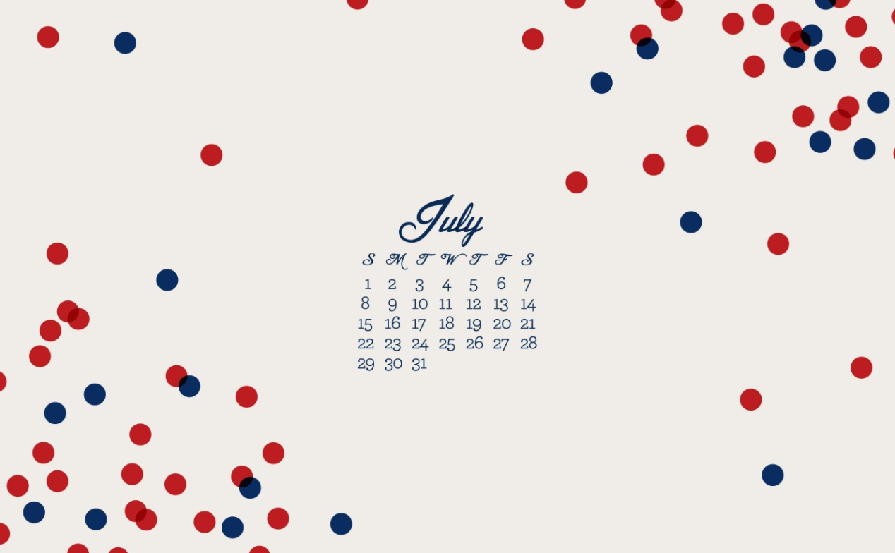 July 2018 Calendar Wallpapers Max Calendars 1268x784
