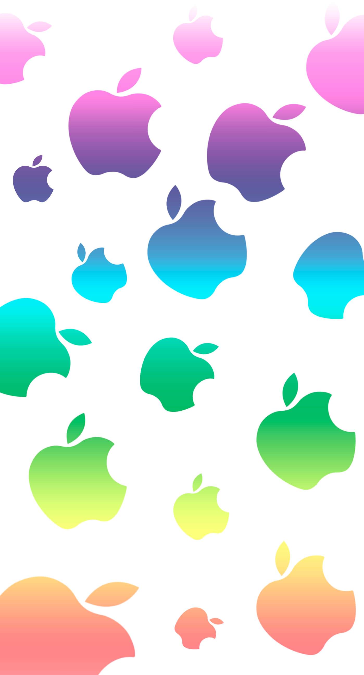 Cute Colorful Apple Wallpaperc iPhone6splus