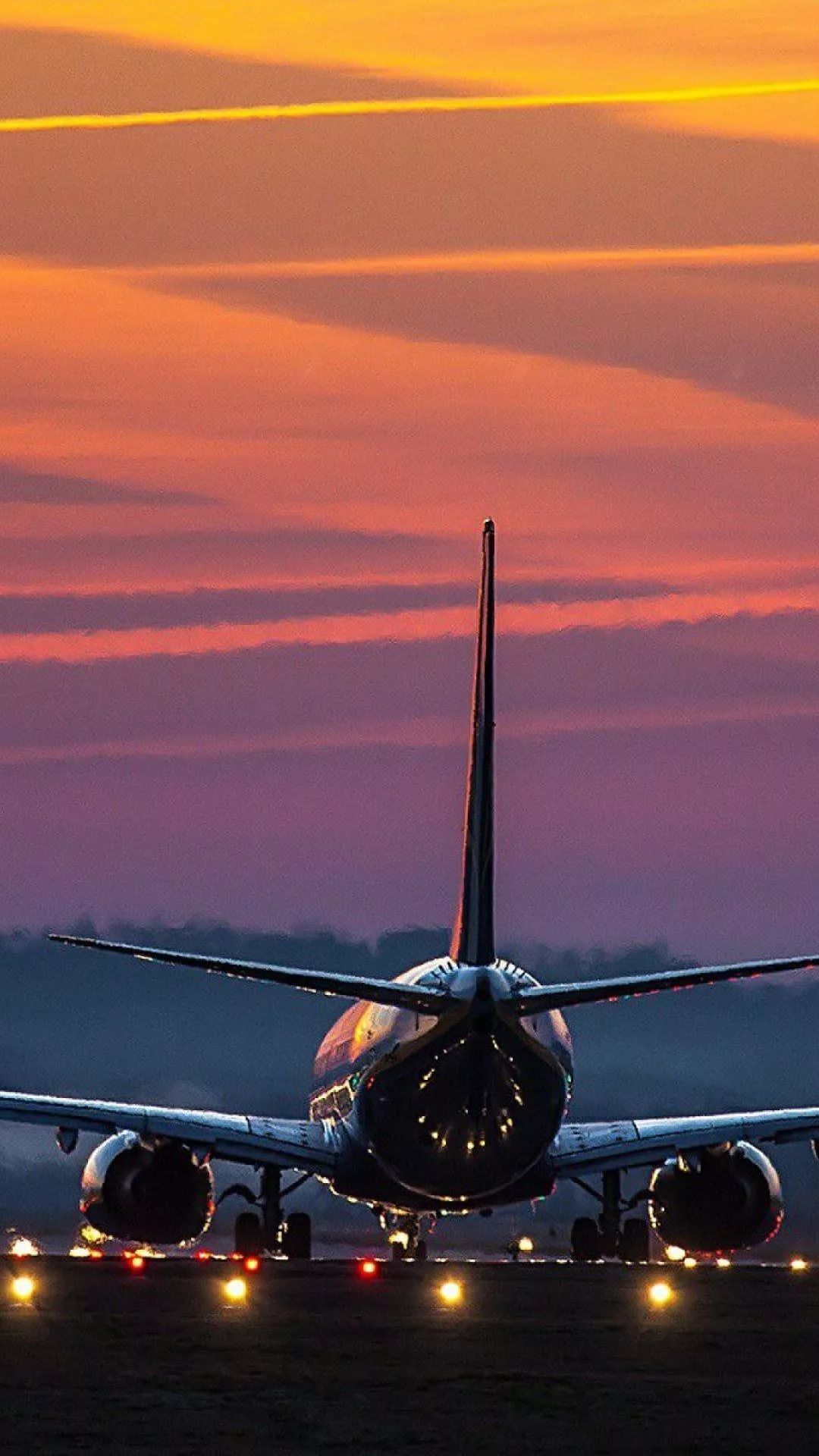 Airplane iPhone Wallpaper Top Background