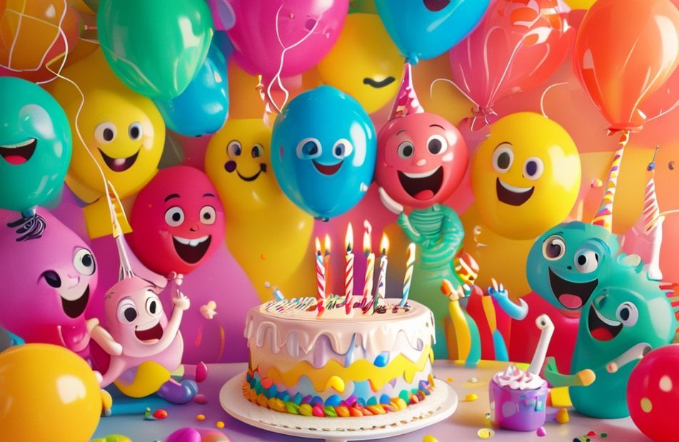 Cocomelon Happy BirtHDay Wallpaper
