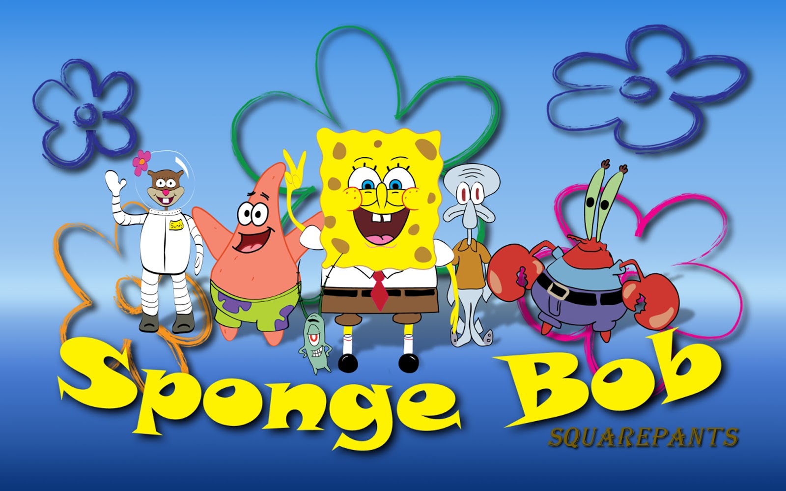 spongebob: Spongebob Squarepants 3d Wallpaper