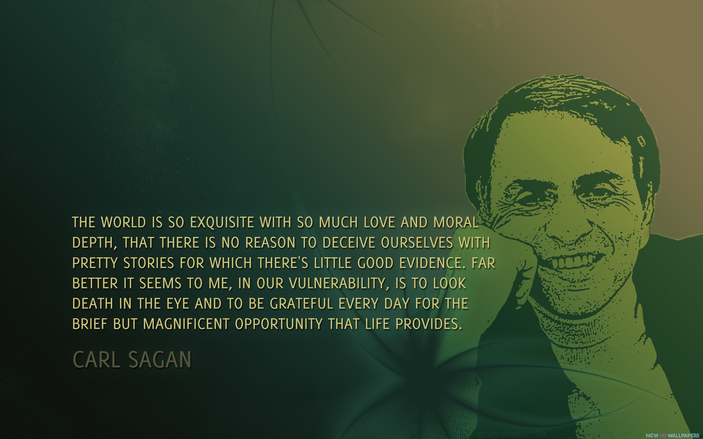 Carl Sagan Inspirational Quotes New HD Wallpaper