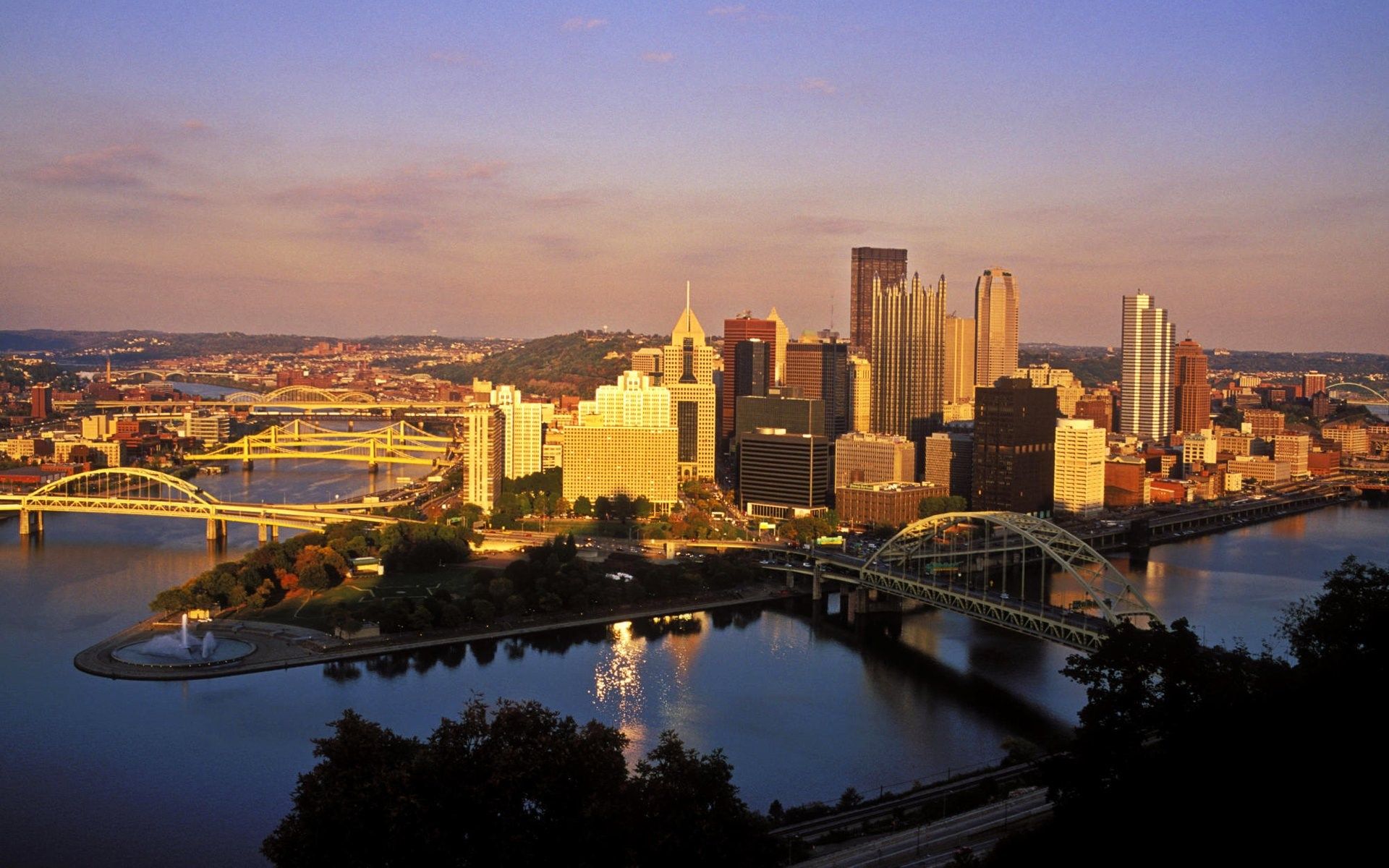 Pittsburgh HD Wallpaper Ololoshenka City