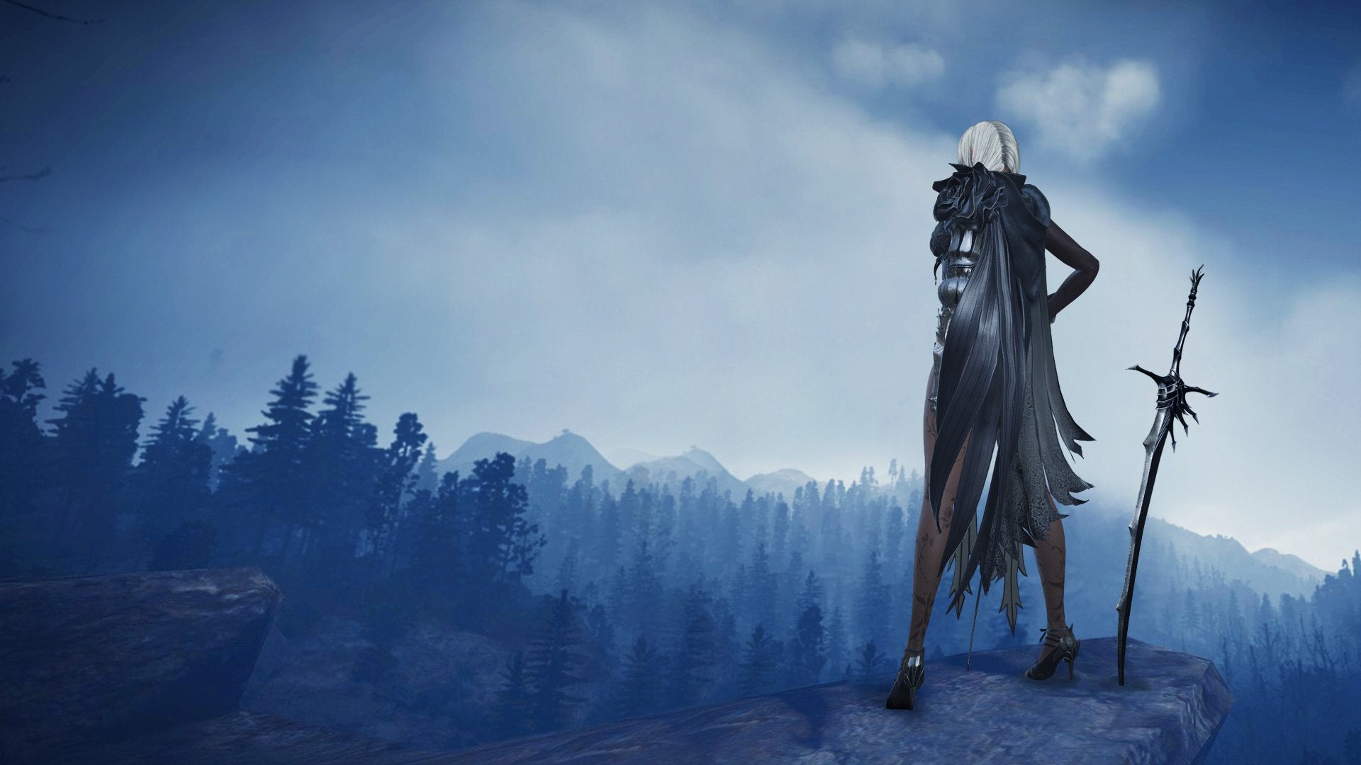Dark Elf Knight Wallpaper Blackdesertonline