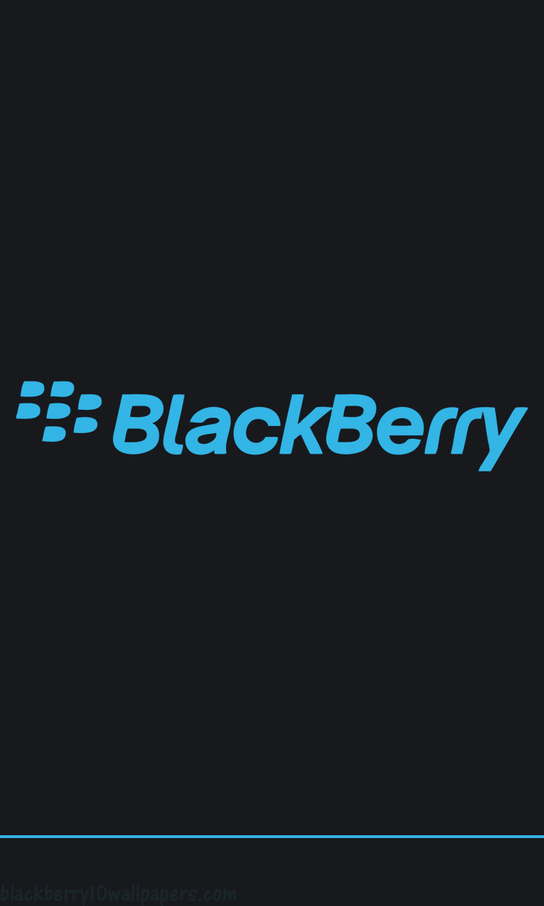 Blackberry Wallpaper For Simple Blue Personal