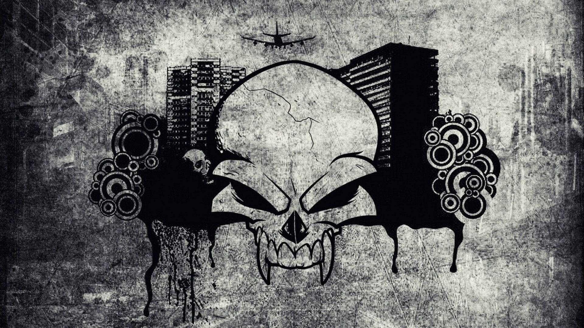 Black And White Graffiti Wallpaper