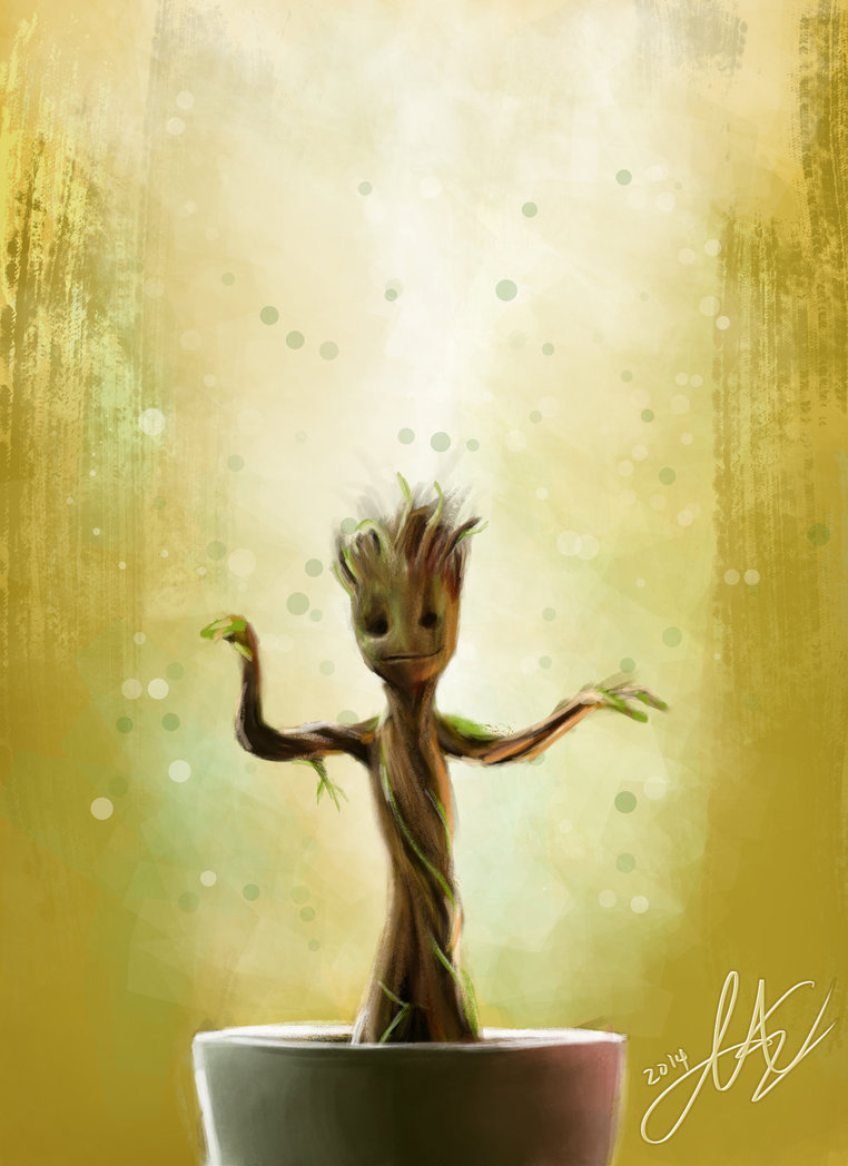 Baby Groot By Maraski