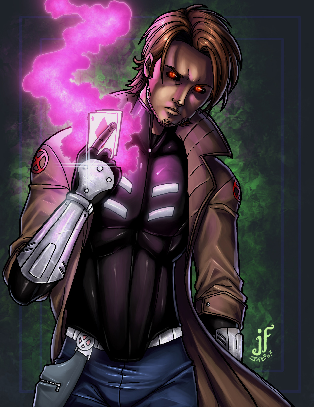 Gambit Colored By Jamiefayx