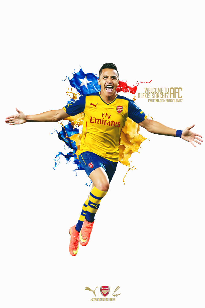 Wele To Arsenal Alexis Sanchez By Lagvilava