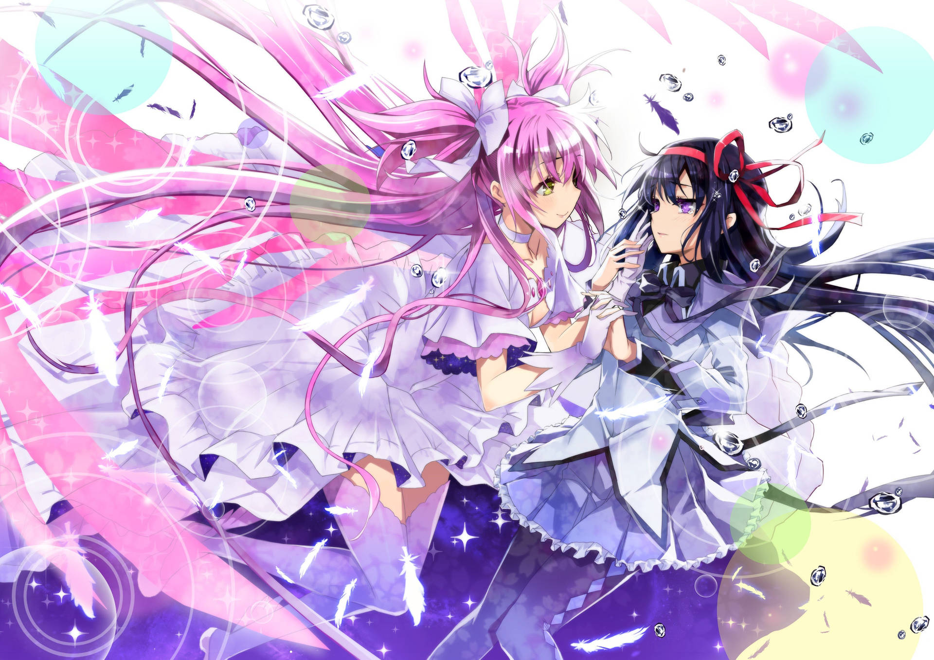 Angelic Madoka Magica Iq9m09bpkoofbbkj Wallpaper