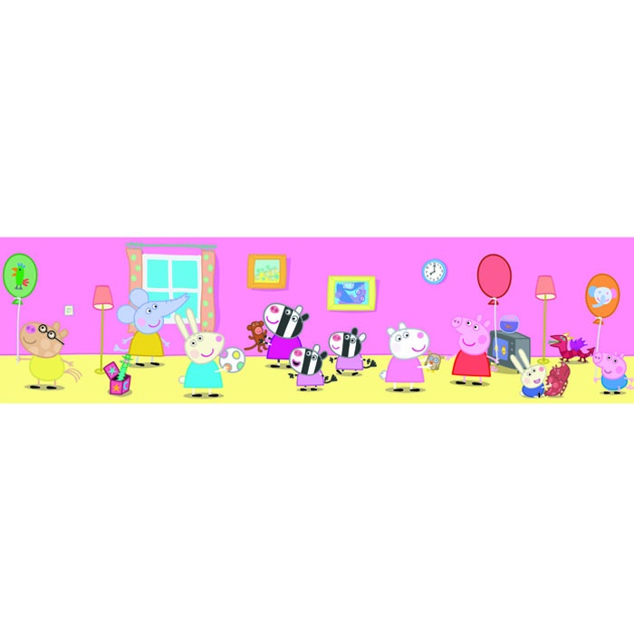 Yellow Wallpaper Border The Official Peppa Pig From