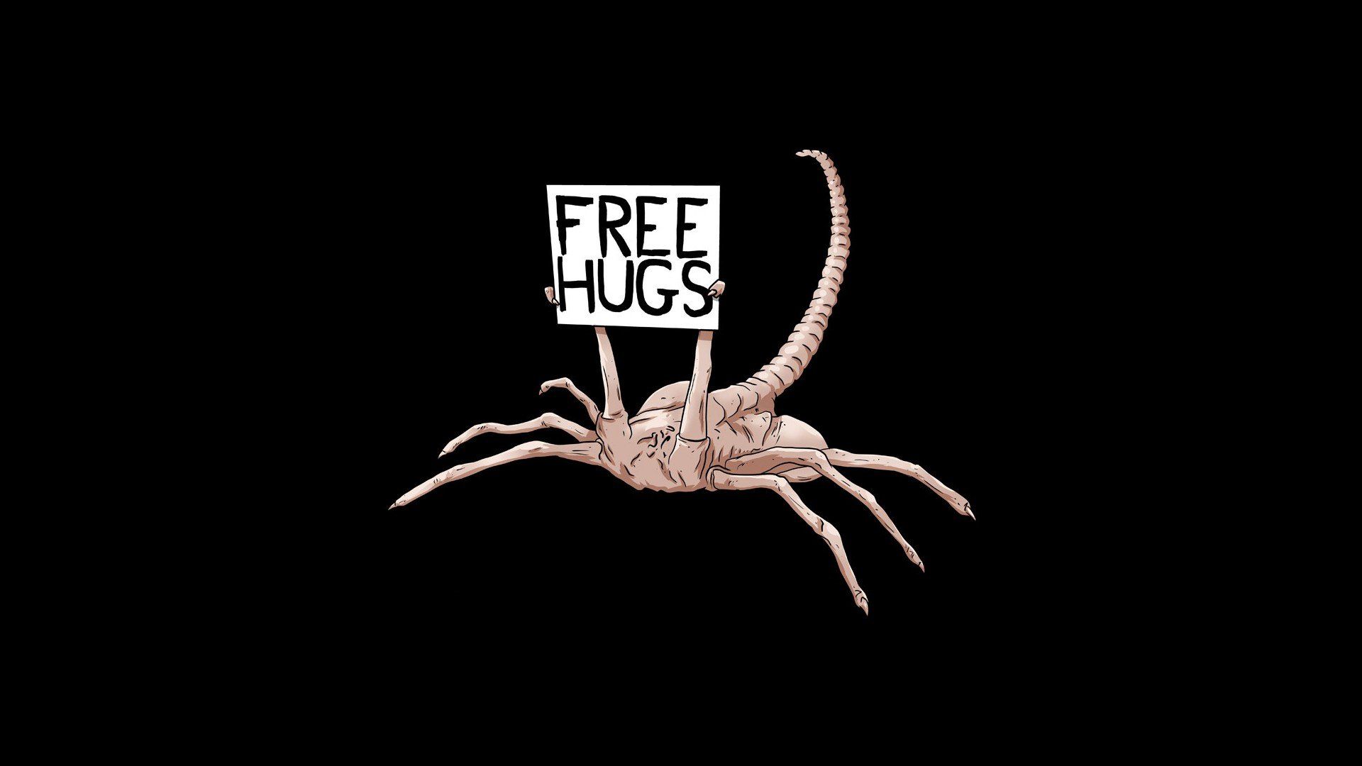 Facehugger Wallpaper Top Background