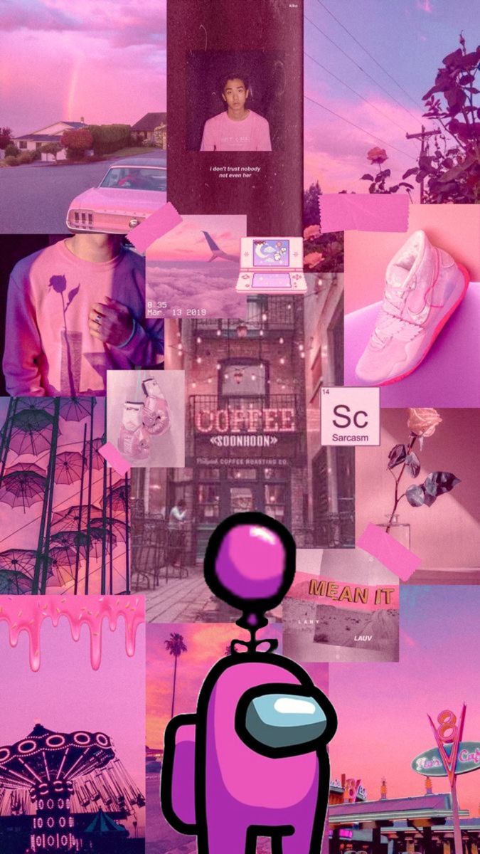 Among Us Aesthetic Art Wallpaper