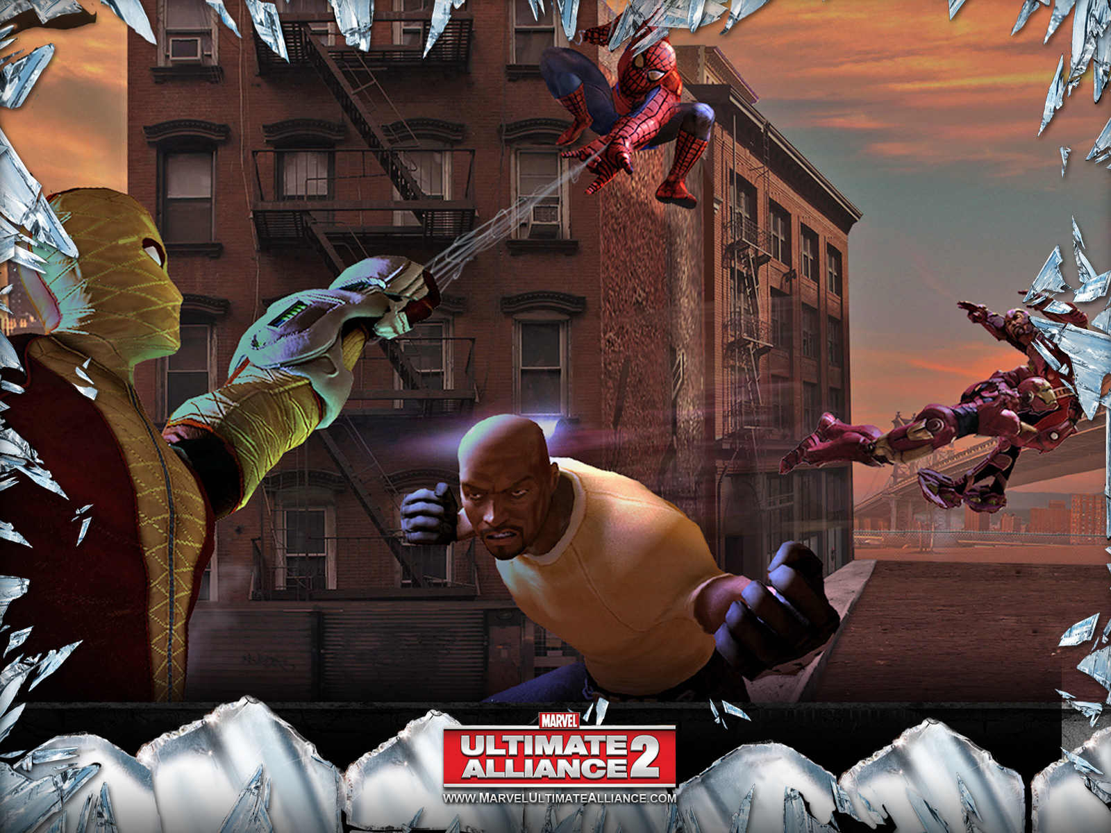 Marvel Ultimate Alliance Wallpaper Spider Man