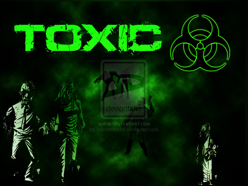 Toxic Wallpaper By Infectedbrush