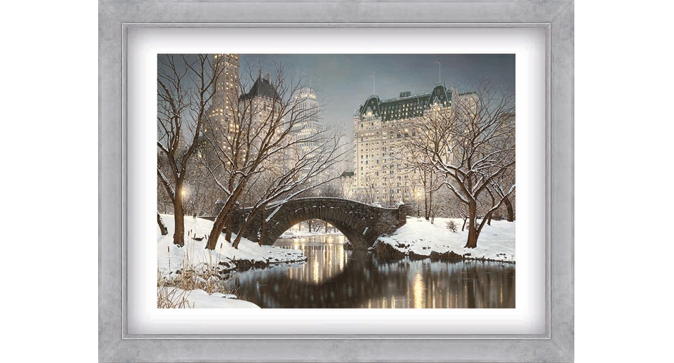 Central Park Spring Winter Wallpaper With Resolution