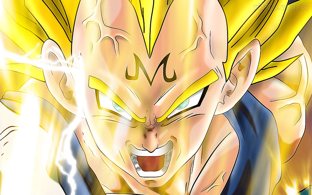 Papel De Parede Majin Vegeta Dragon Ball Z