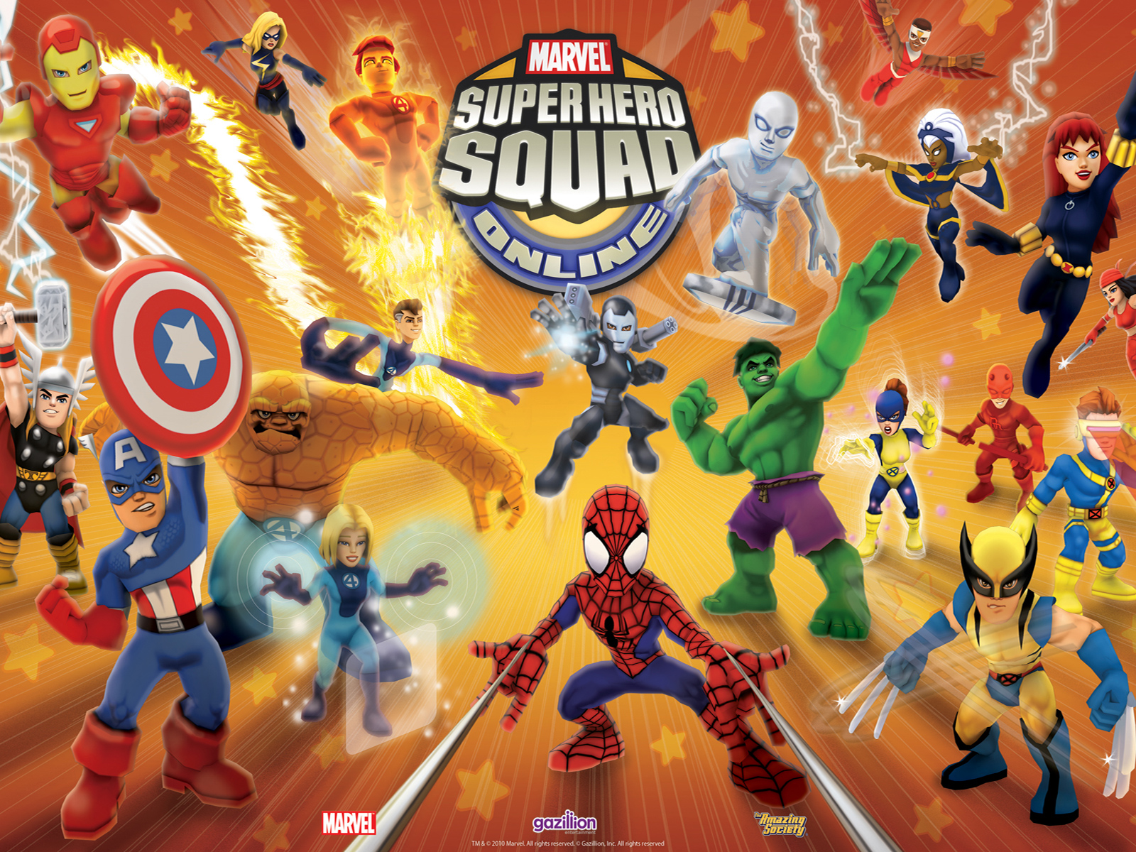 Super Hero Squad Wallpaper Mmorpg Photo