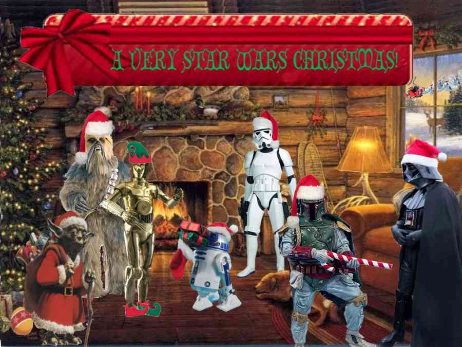 [48+] Star Wars Christmas Wallpaper on WallpaperSafari