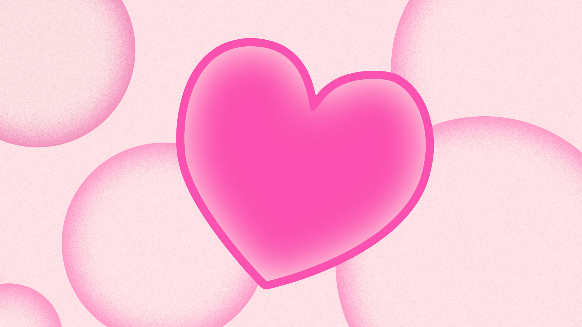 Here Is A Big Pink Heart For Your Desktop This The Small Image