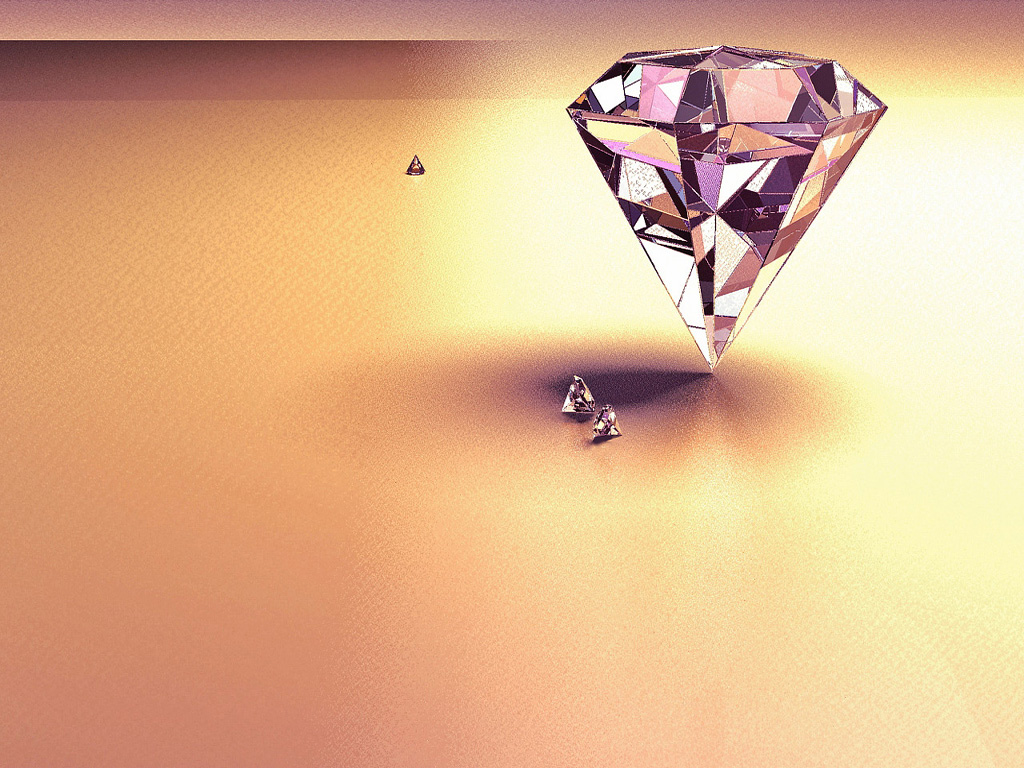 Pics Photos Best 3d Desktop Diamond Wallpaper