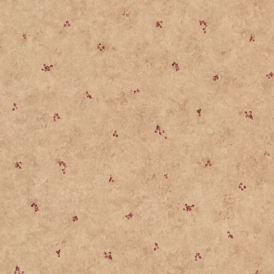 Tan Burgundy Strippable Prepasted Classic Wallpaper At Lowes