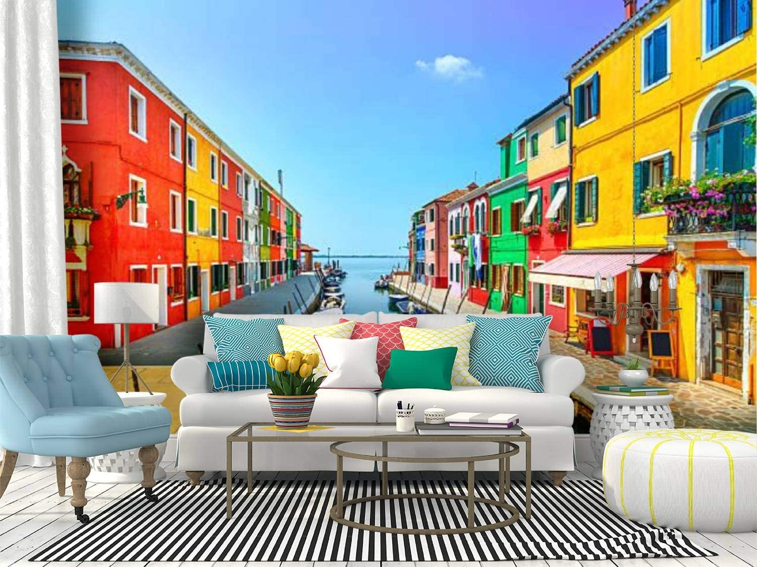 Amazon Self Adhesive Wallpaper Roll Paper Venice Landmark