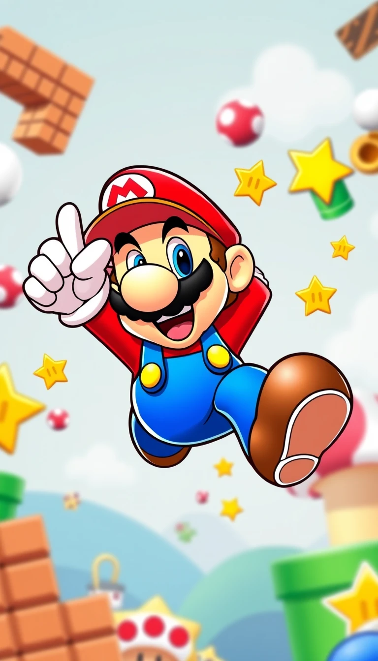 🔥 Download Mario Phone Wallpaper by @seanlopez | Mario Phone Wallpapers ...