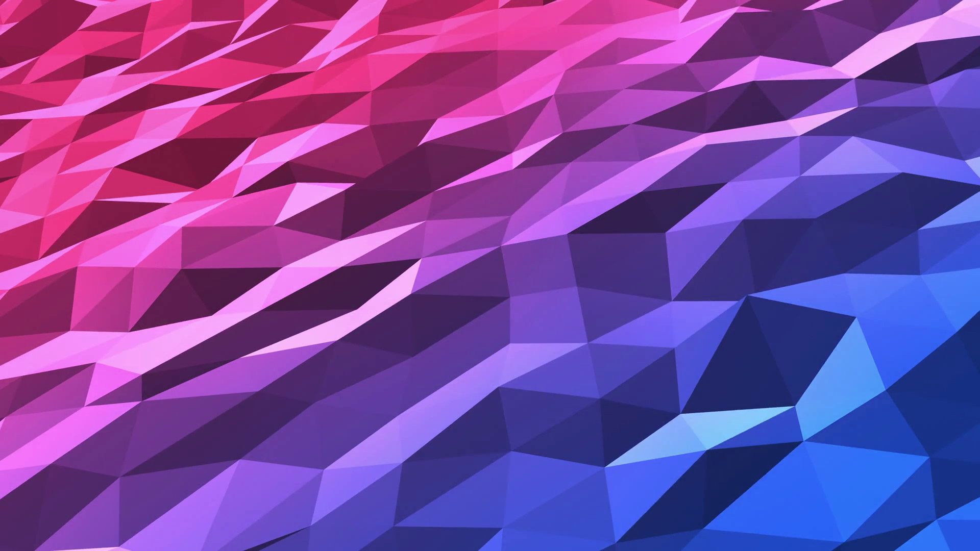 Red Blue Pink Magenta Polygons Low Poly Seamless Looping Motion Background Dci 4k Ultra HD Full Wallpaper