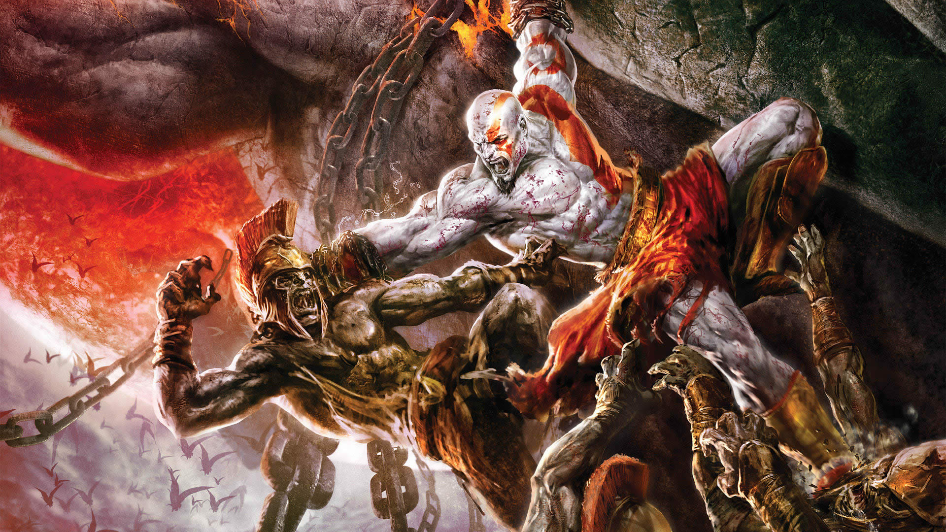 Kratos God Of War HD Wallpaper Background Image