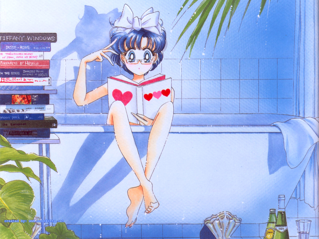 Moonkitty Sailor Moon Wallpaper