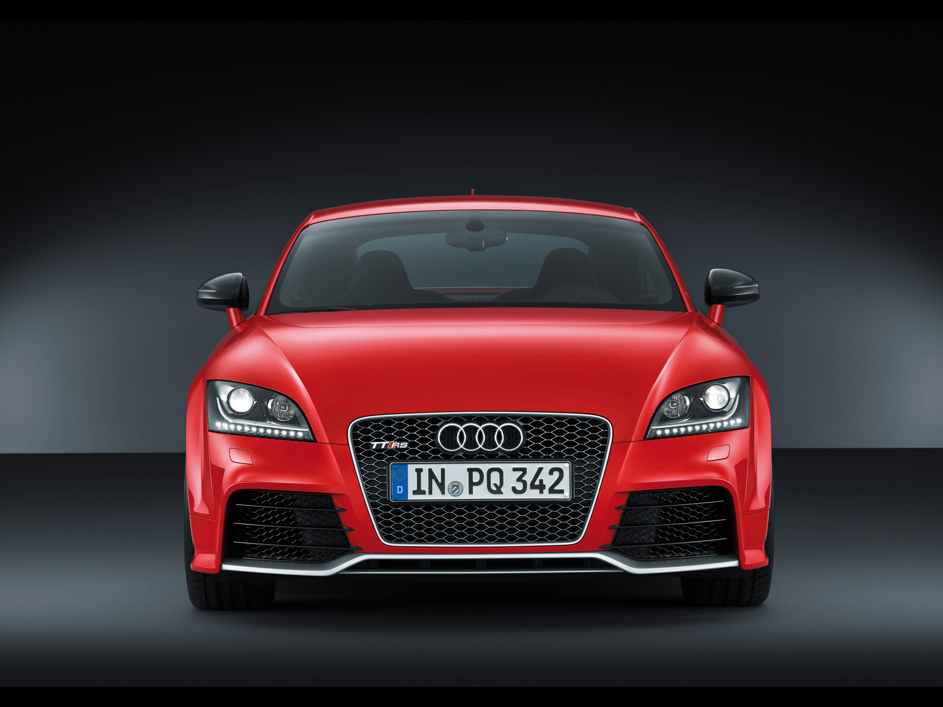 Audi Tt Rs Plus Front Desktop Pc And Mac Wallpaper