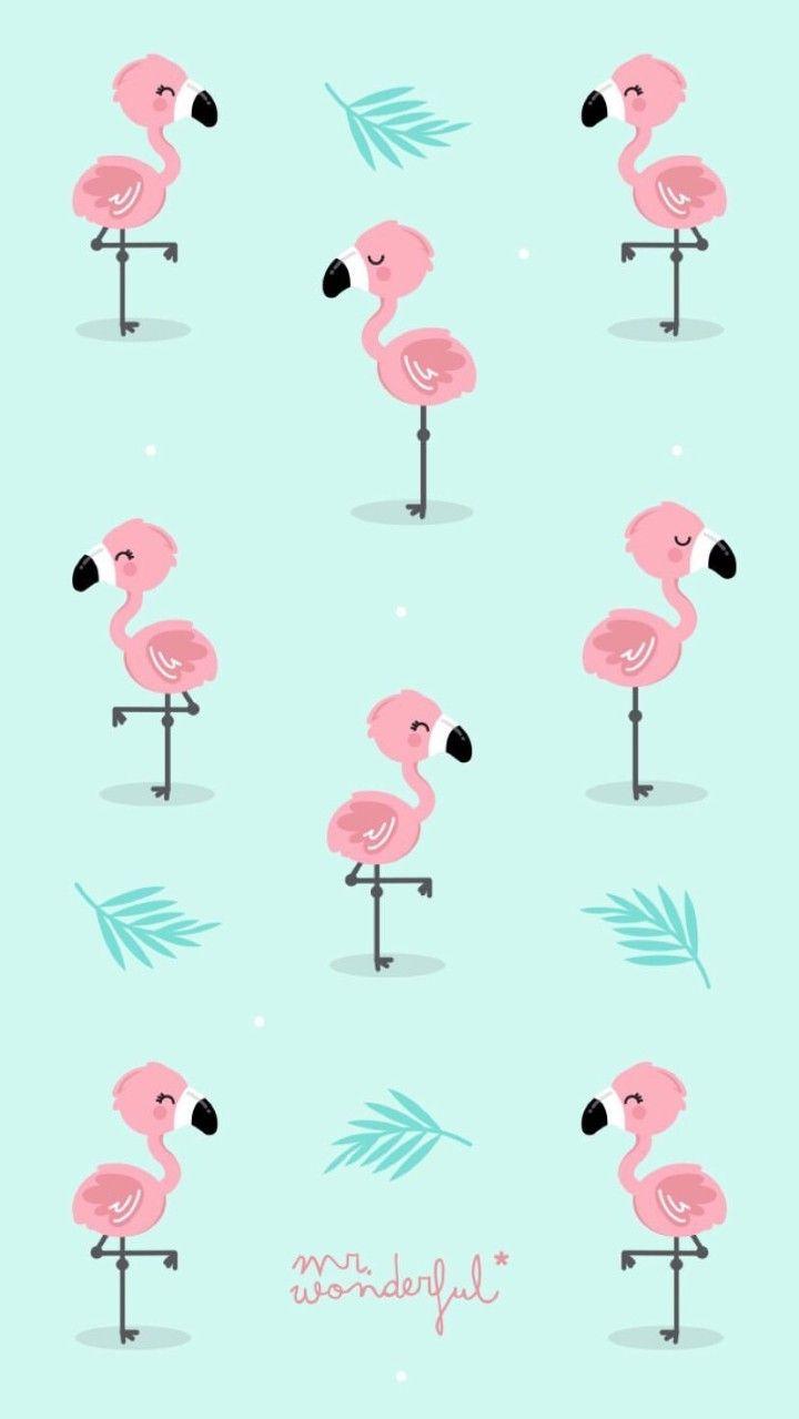 Bea Ar On Fondos Wallpaper Flamingo Apple