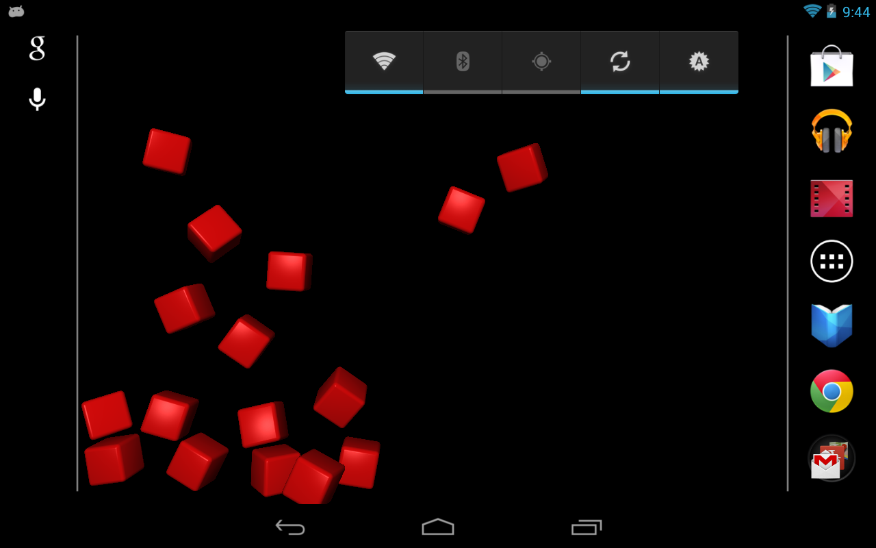 Bouncy 3d Cubes Live Wallpaper Android Apps On Google Play