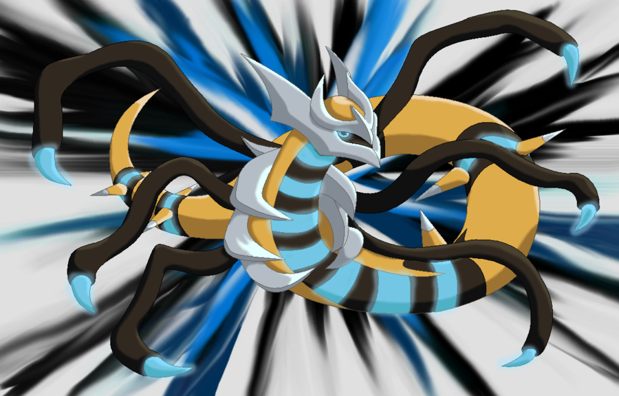 Shiny Giratina by puzzleman2004 on DeviantArt