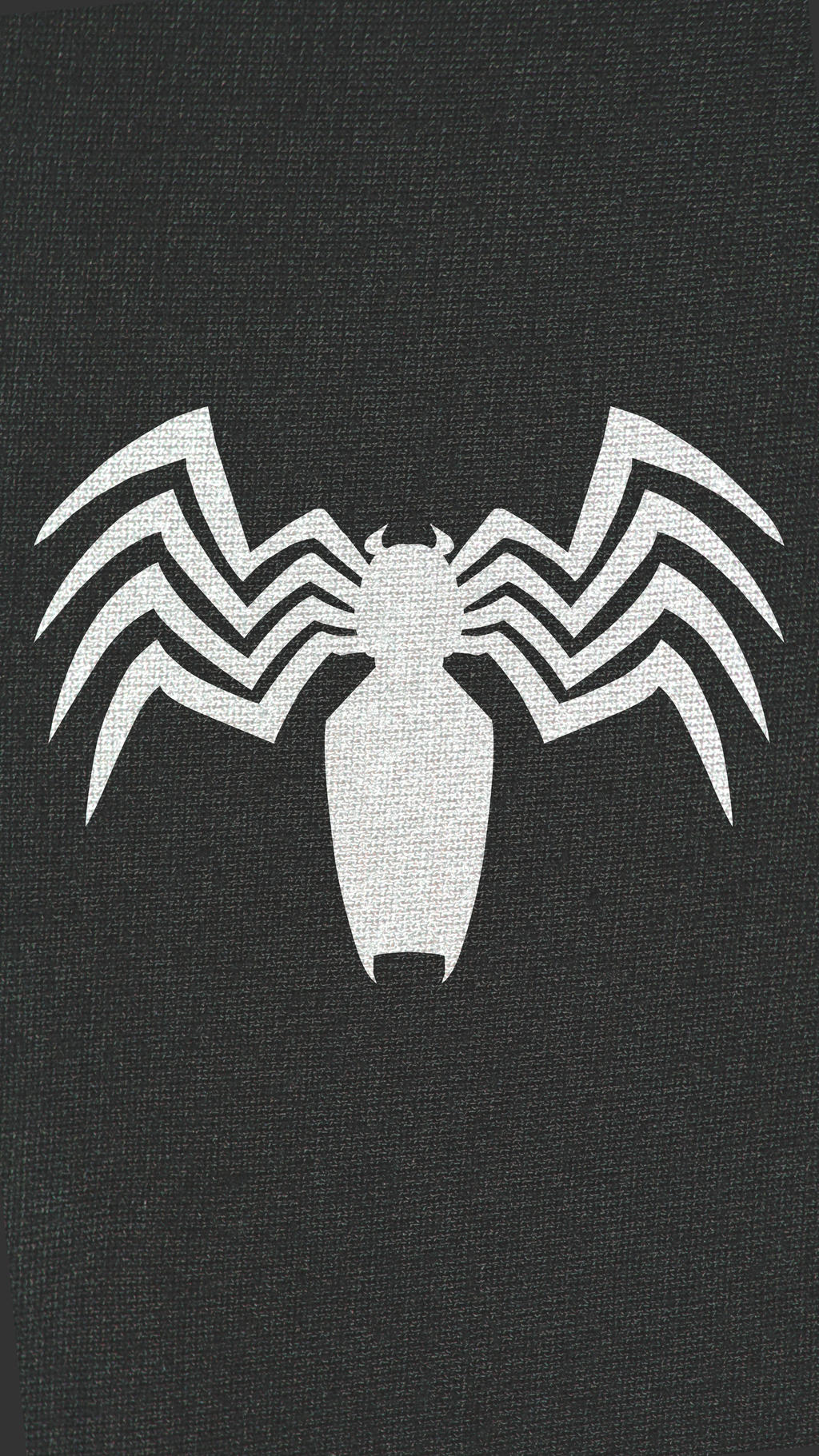 Spider Man Venom Logo Wallpaper With Texture By