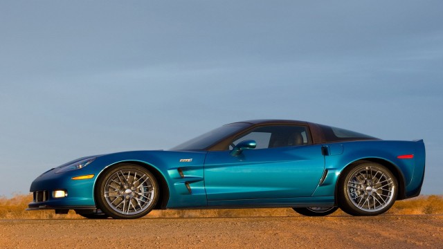 Image To Open FullHD Wallpaper Chevrolet Corvette Zr1 Blue Side
