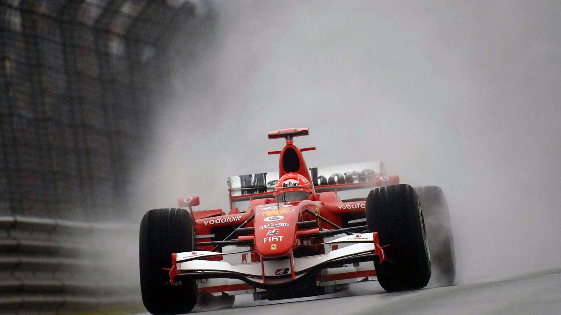 Michael Schumacher Ferrari F1 China Podium