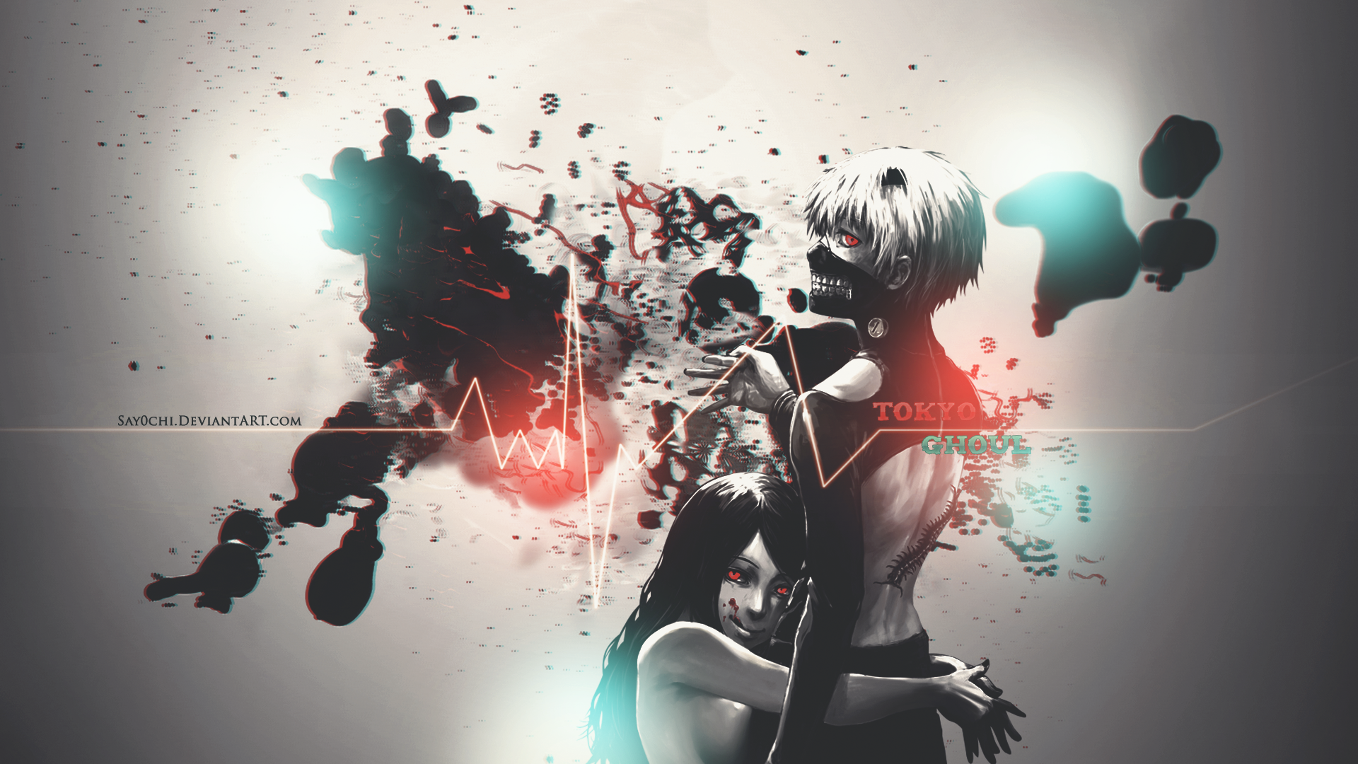 Tokyo Ghoul Wallpaper 1920 x 1080 [HD] by Say0chi 1920x1080