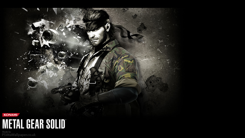 Metal Gear Solid 3d Ps Vita Wallpaper Customise Your With