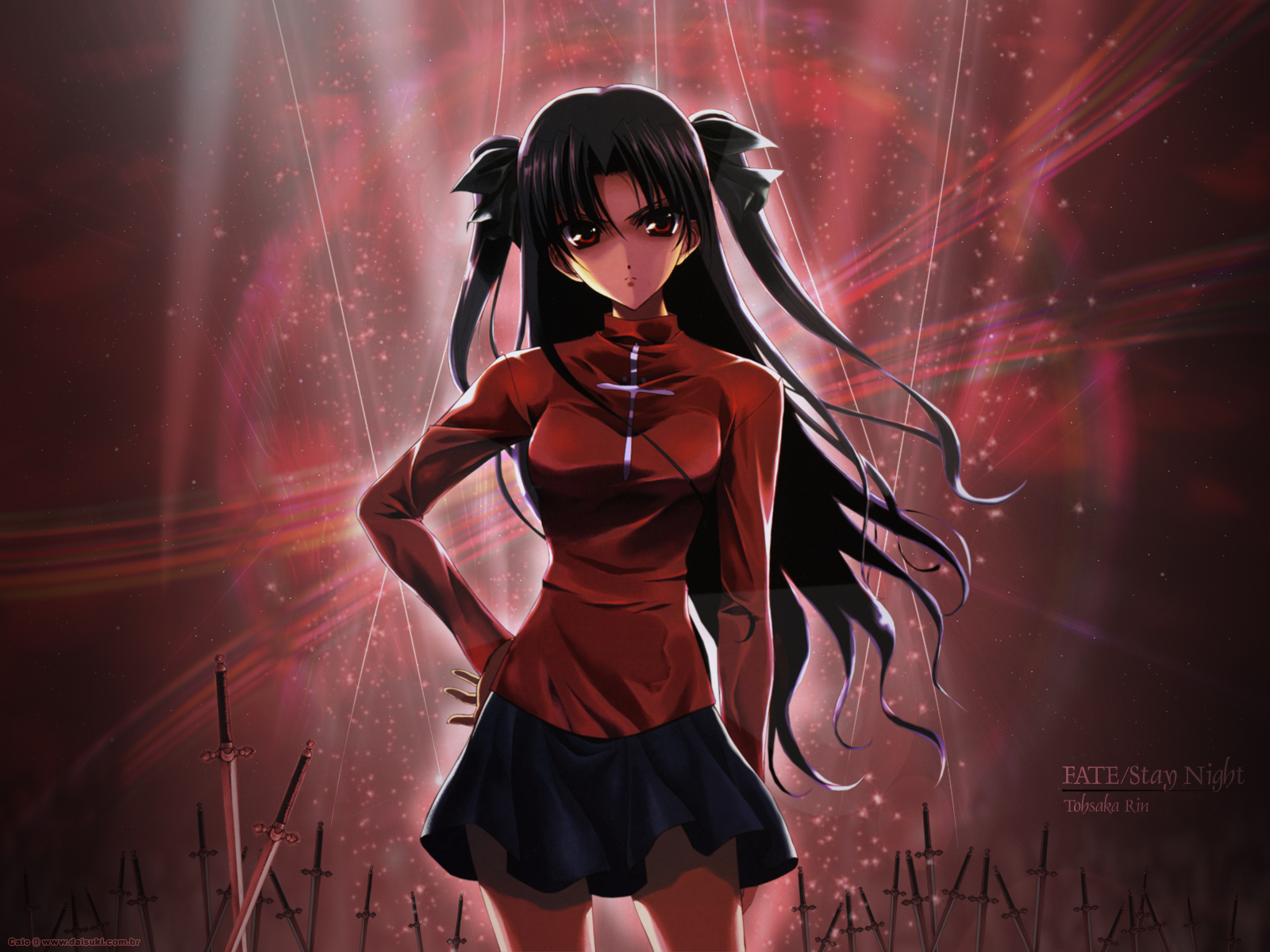 Fate Stay Night Rin Tsundere And