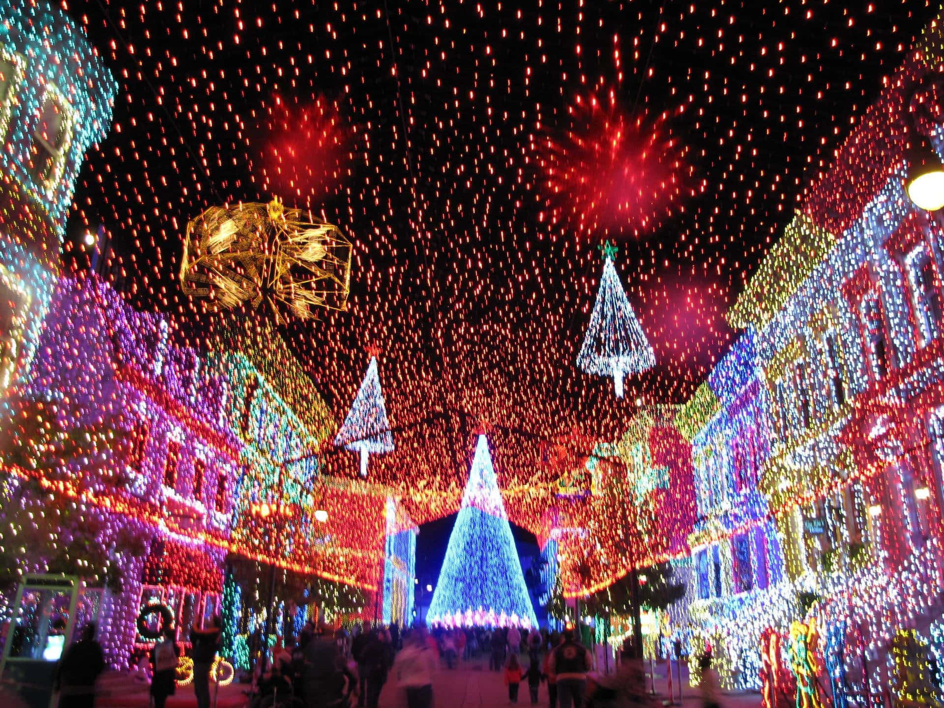 Christmas Lights Cute Wallpaper