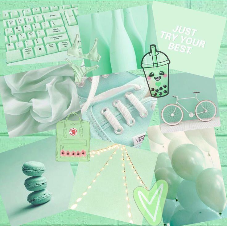 Mint Green Aesthetic Mint green aesthetic Mint green wallpaper