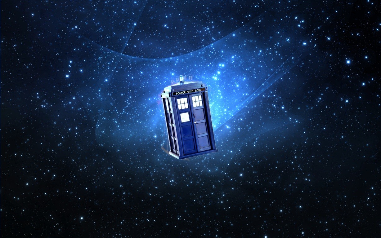 Doctor Who The Tardis Stars Tv Wallpaper HD