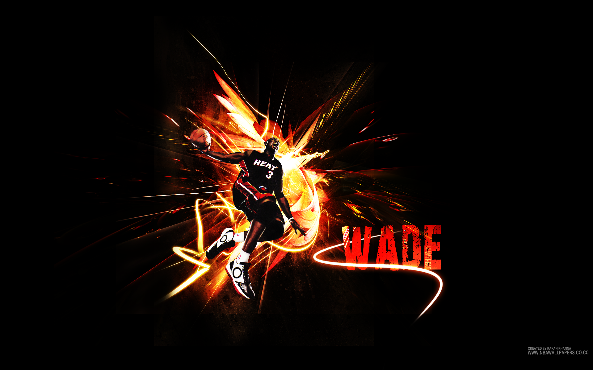 Miami Heat Wallpaper HD Dwayne Wade