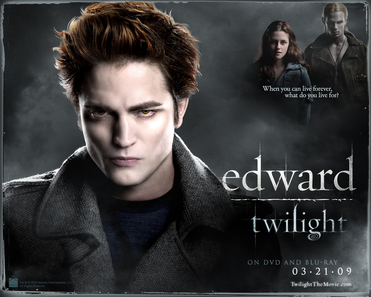 Edward Cullen Twilight New Moon wallpaper   Click picture for high 1280x1024