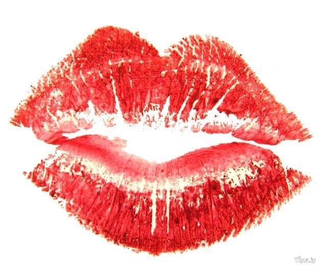 Red Lips Wallpapera