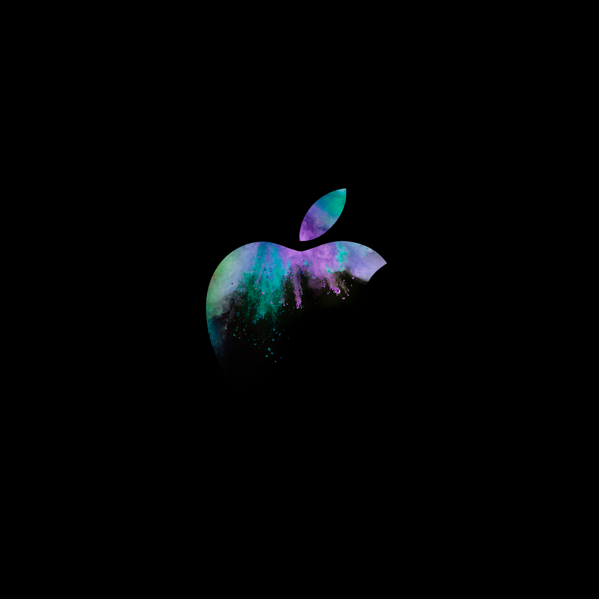 colored apple live wallpaper